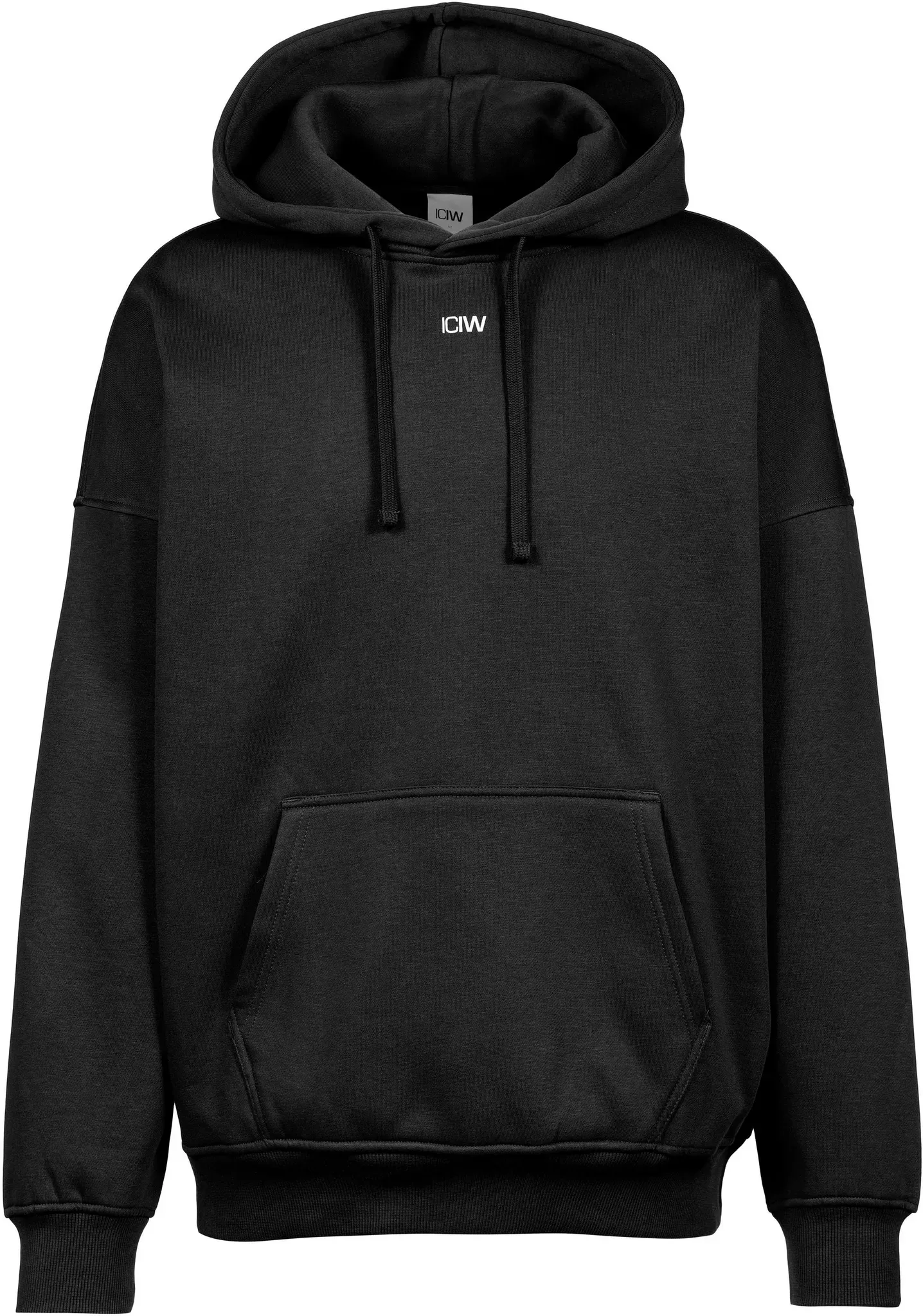 ICANIWILL Everyday Hoodie Herren in black, Größe L - schwarz