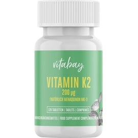 Vitabay CV Vitamin K2 200 Μg MK-7 vegan hochdosiert