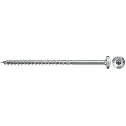 fischer 670534, Schraube, Metall, Holz, Allgemeiner Nutzen, Teilgewinde, Kuppelk