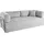 homsy by ana johnson Schlafsofa 2-Sitzer grau