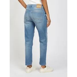 Gang Boyfriend-Jeans "94NICA CROPPED", Damen, Gr. 29, N-Gr, massive destroy, Denim/Jeans, Obermaterial: 90% Baumwolle, 8% Polyester, 2% Elasthan, bequem knöchelfrei, Jeans, mit geraden und verkürzten Beinverlauf