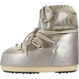 MOON BOOT Icon Low Glance Winterschuhe-Beige-33-35