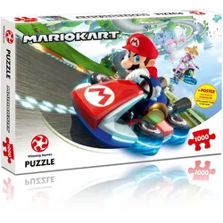 Winning Moves Puzzle Puzzle - Super Mario Kart Funracer (1000 Teile), Puzzleteile