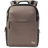 Hedgren Commute Rucksack RFID 40 cm Laptopfach vintage beige eco