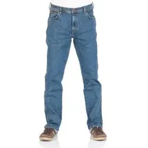 Wrangler Texas Stretch Jeans Stone Wash 34 30