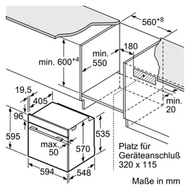 Bosch Herdset autark Backofen weiß + Induktionskochfeld 60 cm