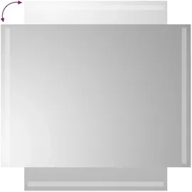 vidaXL LED-Badspiegel 60x80 cm