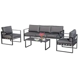 Jet-Line Kreta II Lounge-Set Anthrazit