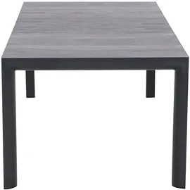 Siena Garden »Milano / Ancona«, (Set, 7 tlg., bestehend aus 6 Sesseln und 1 Tisch 220x100cm), aus pulverbeschichtetem Aluminium, verstellbar