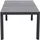 Siena Garden »Milano / Ancona«, (Set, 7 tlg., bestehend aus 6 Sesseln und 1 Tisch 220x100cm), aus pulverbeschichtetem Aluminium, verstellbar