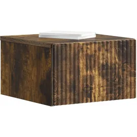 vidaXL Nachttisch 33 x 34,5 x 20 cm Geräucherte Eiche