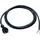 OEM Anschlussleitung H05RN-F 2x1 mm2 5m m.Konturenstecker Schwarz f.Innen