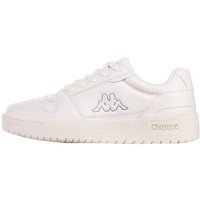 Kappa STYLECODE: 243405OC CODA Low OC Unisex Sneaker, White, 43 EU