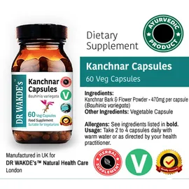 DR WAKDE's Kanchnar Kapseln 60 Vegi Caps