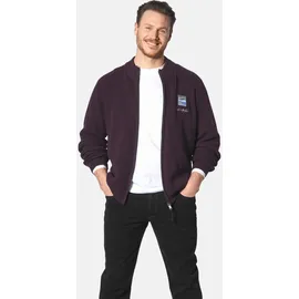 Jan Vanderstorm Strickjacke OLETARVIN Dunkelrot XL