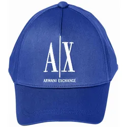 Baseball Cap ARMANI EXCHANGE "Cap", Damen, blau (mittelblau), Obermaterial: 100% Baumwolle CO., Caps