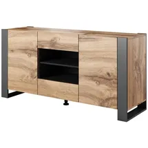 BIM Furniture Nunki 164 x 0 x 0 cm Eiche Wotan / Anthrazit