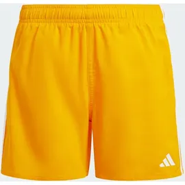 Adidas 3-Streifen Kids Badeshorts Crew Orange / White 140