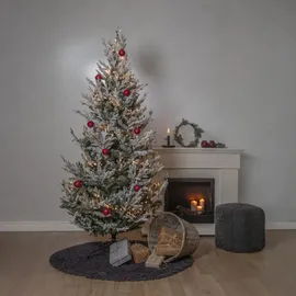 Star Trading Star LED-Lichterkette 'Akku', 160 warmwhite LED, - Schwarz