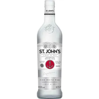 St. John's Weißer Rum 37,5 % vol 0,7 Liter