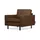 Konsimo Sessel Invia 98 x 87 x 0 cm Braun