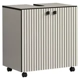 Trendteam Niklas Waschtischunterschrank  (B x T x H: 60 x 42 x 64 cm, Kashmir, Strukturiert)