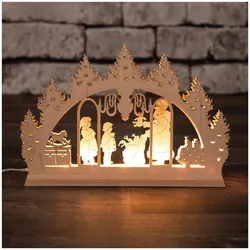 Weihnachtsleuchter, Premium line, warmweiße LED ́s Geschenke""