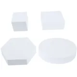 ifundom 4stücke Fotorequisiten mit Geometrischen Würfeln Schaumstoffornamente für Foto-Dekoration Fotozubehör für Schmuck Kosmetik und Lebensmittel