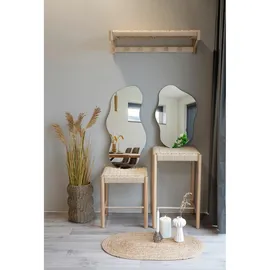 House Nordic Wandspiegel, Klar, Glas, organisch, 40x60x0.5 cm, Reach, Spiegel, Wandspiegel