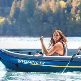 Intex 68389N Kajak Wyoming C2 302x89x53cm inkl. Paddel