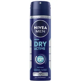 NIVEA Men Dry Active Deo Spray 6 x 150 ml
