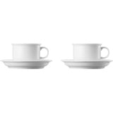 Thomas 2 x Kaffeetasse 2-tlg. - Trend Weiß 11400-800001-14740 -