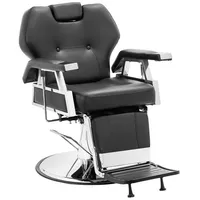 Physa Friseurstuhl mit Fußstütze - 59 - 69 cm - 150 kg - Schwarz PHYSA PRESTON BLACK