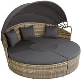 Tectake tectake® Rattan Sonneninsel Santorin 
1