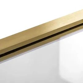 REA Badewannenaufsatz Agat 100 Brush Gold
