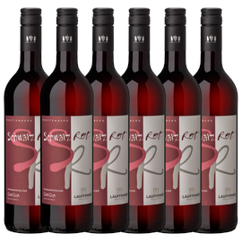Lauffener Weingärtner eG Lauffener Schwarz-Rot Schwarzriesling Rotwein lieblich kräftig und angenehm süß 750ml