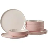 Ritzenhoff & Breker Jasper Tafelservice 16-tlg. rosa/vanille