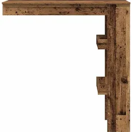 vidaXL Wand-Bartisch Altholz-Optik 102x45x103,5 cm Holzwerkstoff