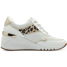 Marco Tozzi Da.-SchnürerModel 2374342 für Damen, weiß, Gr. 42 EU