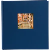 Goldbuch Bella Vista 30x31 cm, blau, 100 weiße Seiten,