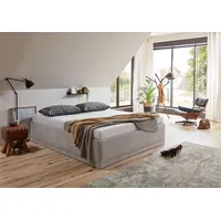 Westfalia Schlafkomfort Polsterbett Texel, Komforthöhe mit Zierkissen, Bettkasten bei