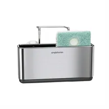 simplehuman Spülbeckencaddy, schmal, gebürsteter Edelstahl (KT1134)