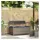 vidaXL Gartenbank 54 x 74 x 54 cm Grau