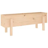 vidaXL Hochbeet 101x30x38 cm Massivholz Kiefer