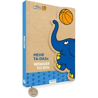 Trötsch Verlag Trötsch Die Maus Notizbuch mit Klappe Elefant