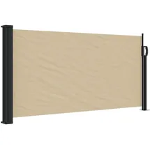 vidaXL Seitenmarkise 100 x 300 cm Beige Polyester