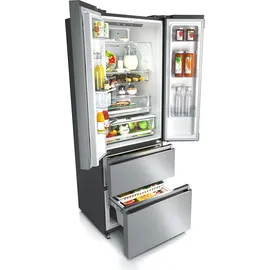 Hisense RF632N4WIE French Door (485 l, 2000 mm hoch, Edelstahl)