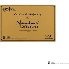 Cinereplicas Nimbus 2000 Junior Zauberbesen 1:2 Replik