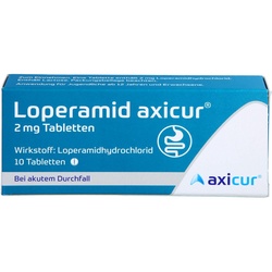 axicur LOPERAMID 2 mg Tabletten Durchfall