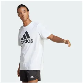 Adidas Herren Essentials Single Jersey Big Logo Tee, White, 4XL